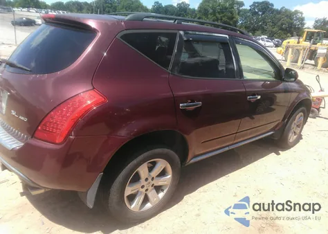 2007 Nissan Murano Sl from USA, damaged, VIN JN8AZ08W77W615952